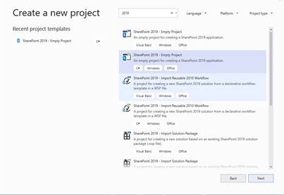 Steps To Create Content Type Using Visual Studio